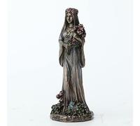 Veronese Design 4 1/8 Inch Triple Goddess The Maiden Pagan Wicca Resin Sculpture Bronze Finish