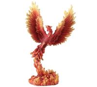 Veronese Design 6 1/4 Inch Phoenix Rising Resin Sculpture Hand Painted Figurine