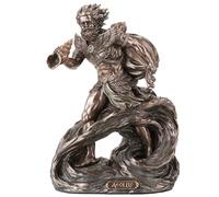 Veronese Design 7 5/8 Inch Aeolus The Greek God of Winds Cold Cast Resin Bronze Finish Statue