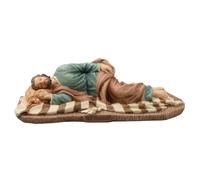 Veronese Design 8 1/4 Inch Sleeping Saint Joseph Polyresin Hand Painted Statue Religious Home Decor Gift Collectible