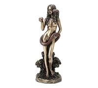Veronese Design 9 5/8" Tall Eve in The Garden of Eden Cold Cast Bronzed Resin Artistic Body Sculpture Religious Collectibles