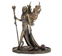 Veronese Design 9" Aine The Celtic Faery Queen of Summer Love Resin Statue Bronze Finish