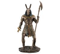 Veronese Design Ancient Egyptian Set The Destroyer God of Chaos Bronze Finished Statue