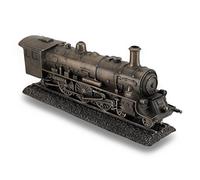 Veronese Design Bronze Finish Steam Locomotive Engine Statue Incredibly Detailed Train