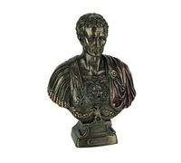 Veronese Design Bronze Finished Julius Caesar Bust Statue
