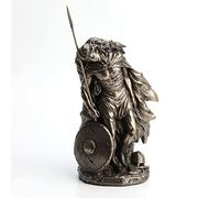 Veronese Design Celtic Hero Cu Chulainn Resin Statue Bronze Finish