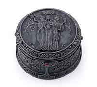 Veronese Design Celtic Triple Goddess Maiden Mother Crone Trinket Box