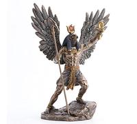 Veronese Design Egyptian Cast Resin Cast Resin Antique Bronze Finish Sculpture, 10 3/8 Inch