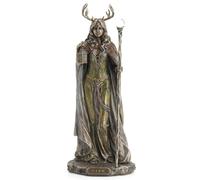 Veronese Design Elen of the Ways Bronze Finish Statue Pagan Goddess