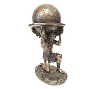 Veronese Design Greek Titan Atlas Carrying the World Statue