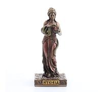Veronese Design Hygieia Greek Goddess of Health Resin Hand Painted Miniature Figurine Black WU78033AP