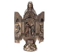 Veronese Design Lady of Grace Polyptych Sculpture of Annunciation