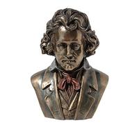 Veronese Design Ludwig Van Beethoven Bust Cold Cast Resin Antique Bronze Finish Statue Realistic Figurine