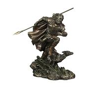 Veronese Design Lugh Irish God Of the Sun and Thunderstorms Bronze Finished Statue 8.5 Inches High