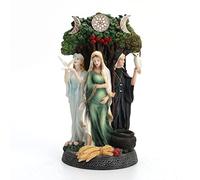 Veronese Design Polyresin Triple Goddess Maiden Mother and Crone Tree Statue