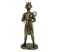 Veronese Figura Osiris Dios egipcio del Inframundo 27 cm Egipto Faraón bronceado