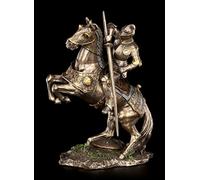Veronese Knight Figurine on Battle Horse with Lance