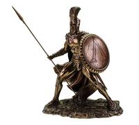 Veronese Leonidas Spartan Spartan with Shield and Spear Bronze