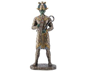 Veronese Osiris Ancient Egyption God of the Dead Bronze Finished Statue