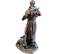 Veronese Saint Francis of Assisi among the animals 22 cm, 76058