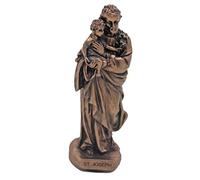 Veronese Statue Figurine Ornament 8.5cm Resin Bronze Finish (St.Joseph 6567)