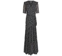Veronica Beard Mick Floral-print Silk Maxi Dress - Dark Green - 6 (UK10 / S)