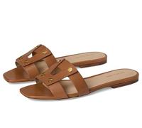 Veronica Beard Women's Via Slide Sandal, Honey Brown Leather, 9 UK