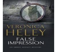 Veronica Heley False Impression Hardcover Book in White Veronica Heley White