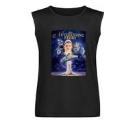 VeronicaNelson The Neverending Story Fantasy Movie Cool Casual Men's Vests Tank Tops O-Neck 100% Cotton Undershirts Unisex Sleeveless Shirt M Black