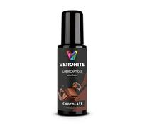 Veronite® Water-Based Lubricant Gel - Chocolate - Toy and Condom Safe - Silky Smooth & Easy to Clean - 100ml