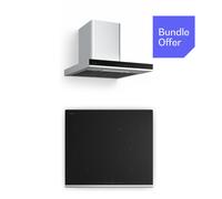 Verosteel induction hob + cooker hood 60 cm