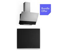 Verosteel induction hob + Verosteel chimney extractor hood | 60 cm