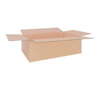 verpacking Folding Boxes 545 x 325 x 185 mm Brown (External Dimensions 550 x 330 x 195 mm) Variable Height at 130 mm KK 96 Single Corrugated Shipping Box for Goods DHL Parcel DPD GLS Hermes Boxes