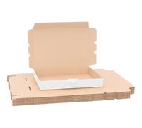 verpacking Maxi Letter Boxes 350 x 250 x 50 mm White MB 5 Inner Dimensions of 340 x 245 x 46 mm Shipping Post Folding Box Shipping Box Book Delivery Ideal for Shipping Pack of 50