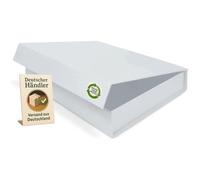 Verpackungswelt Gift Box with Lid | 31 x 22 x 5 cm | Gift Box with Magnetic Closure | Perfect for Birthday, Wedding, Christmas, Birth | Gift Packaging in White