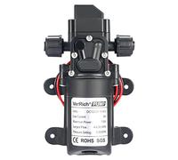 VerRich 12V Water Pumps 12 Volt Diaphragm Pump 70W 4 L/Min 1GPM 0.9MPA 131 PSI M18*1.5mm Connectors for Faucet Garden Water Tap Caravan