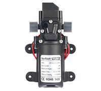 VerRich 12V Water Pumps Diaphragm Pump 70W 4 L/Min 1GPM 0.9MPA 131 PSI for Faucet Garden(G1/2" 20mm Connector)