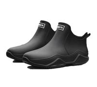 VERROL Men’s Waterproof Chelsea Rain Boots Non - Slip Rubber for Rain, Work, Gardening