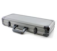 Versa Games 500pc Deluxe Poker Chip Case in Gray Color