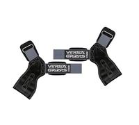Versa Gripps® Xtreme, Made in the USA, Wrist Straps for Weightlifting Alternative, the Best Training Accessory, Platinum, R/L