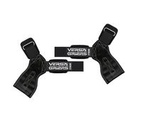 Versa Gripps Xtreme, Made in USA, Wrist Straps for Weightlifting Alternative, Best Training Accessory, XS, Onyx