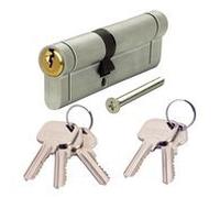 Versa Hardware Dual Finish 6-Pin Euro Cylinder - 35/45 (80mm Overall)