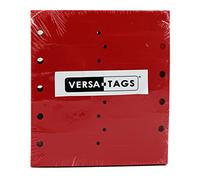 Versa-Tags Self-Locking Plastic Arrow Key Tags - Easy-to-Use and Economical ID Tags for Bulk Dealer Supplies or Mechanic Use Or Small Parts Red 1000