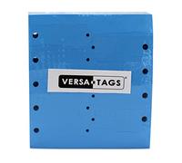 Versa-Tags Self-Locking Plastic Arrow Key Tags - Easy-to-Use and Economical ID Tags for Bulk Dealer Supplies or Mechanic Use Or Small Parts Blue 1000