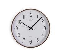 Versa Wall Clock Plastic Quartz Wood MDF 5 x 35 x 35 cm