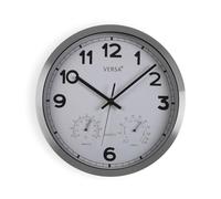 Versa Wall Clock White Aluminium (4 x 30 x 30 cm)