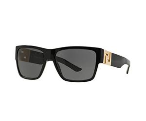 Versace 0VE4296 GB1/87 59 (VER9) Men's Black Sunglasses