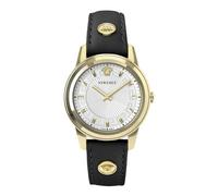 Versace Analogue Wristwatch mid-34343, Black/White, Strip