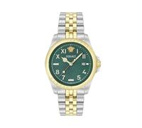 Versace Anteo Green Watch for Gentlemen - Stainless Steel / Sapphire
