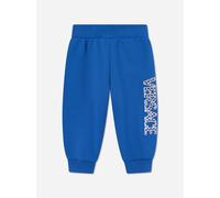 Versace Baby Boys Damier Logo Joggers in Blue - Blue - 9 - 12 Mths
